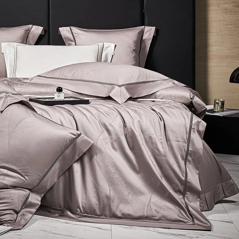 Luxury Glimmer 1000 TC Duvet Cover Set Luxury Designer Bedding Set ...