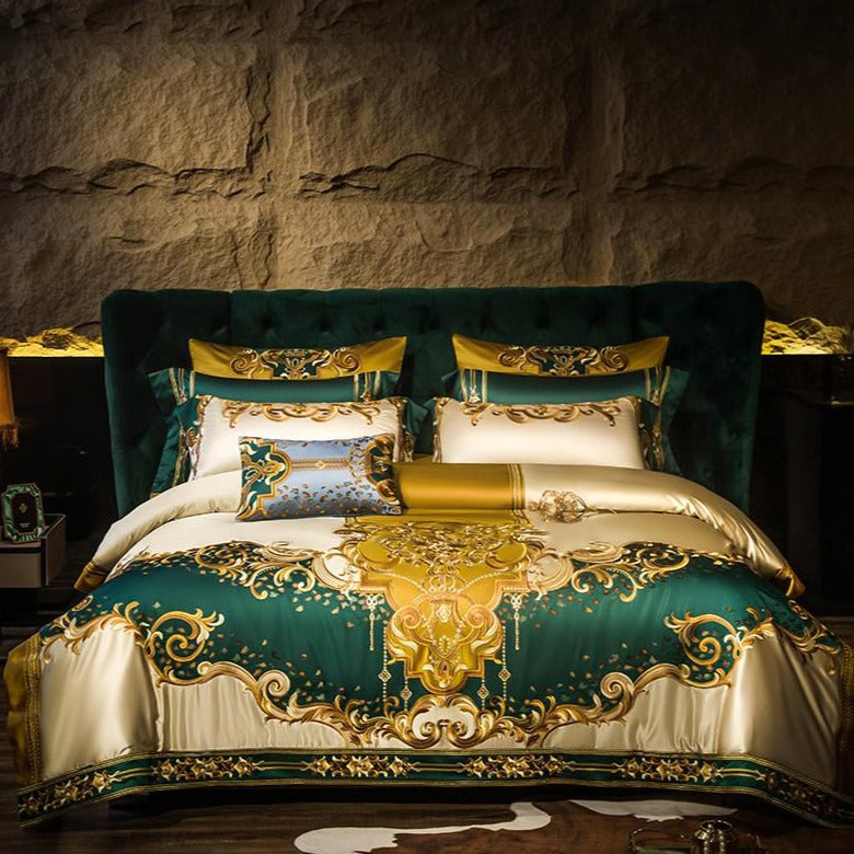 Gloria Embroidered Duvet Cover Set Luxury Designer Bedding Sets ...
