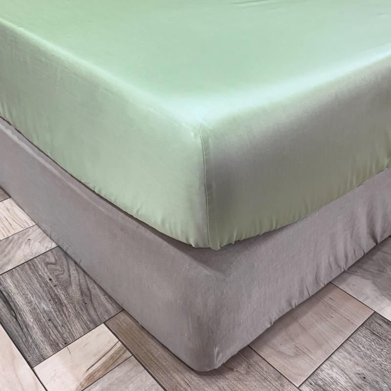 3 Quarter Green Fitted Sheet main image 0
