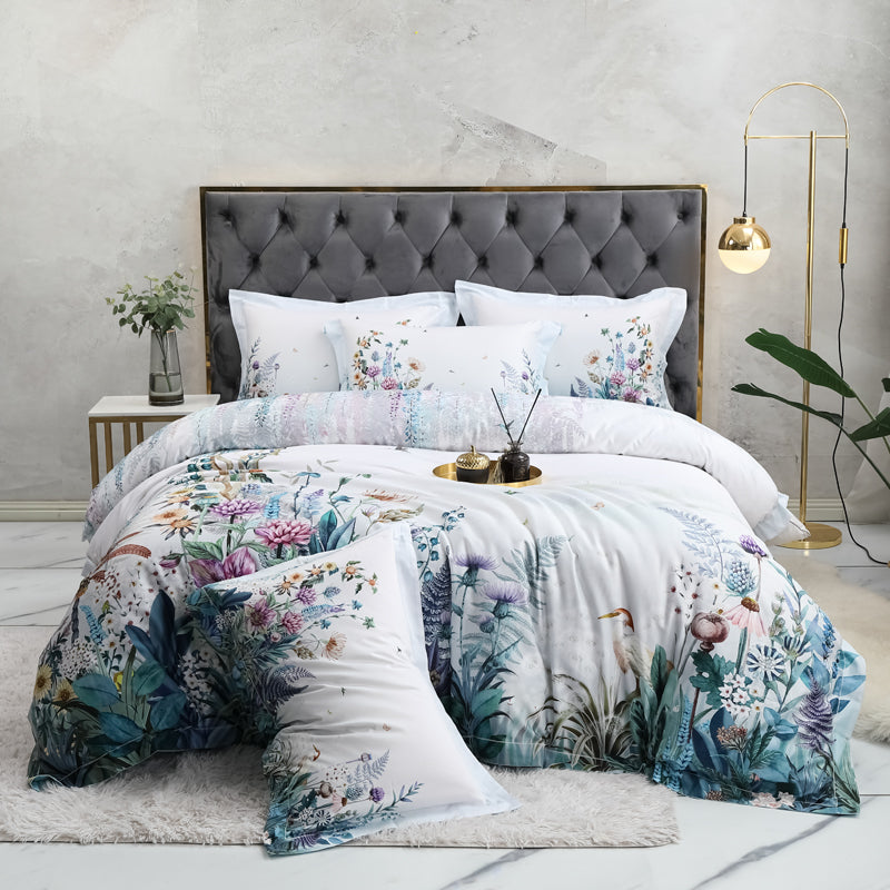 Burgundy Garden WP0605004CL Duvet Cover Set main image 0