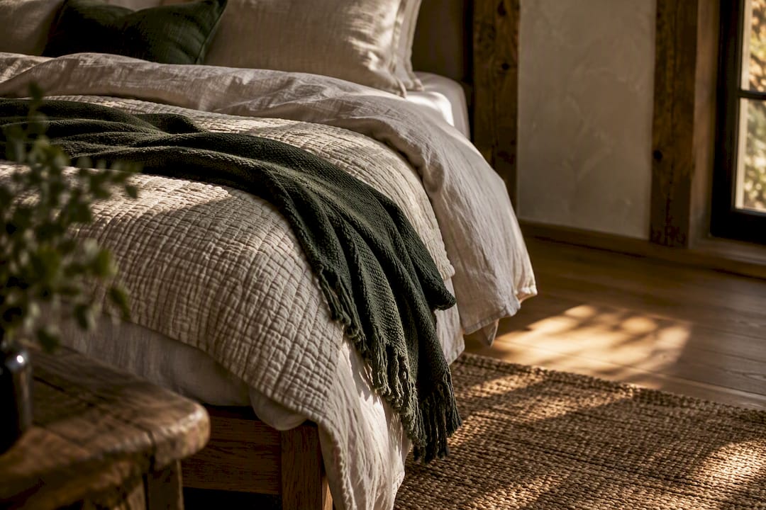 5 Shoppable Texture First Farmhouse Bedding Looks to Layer