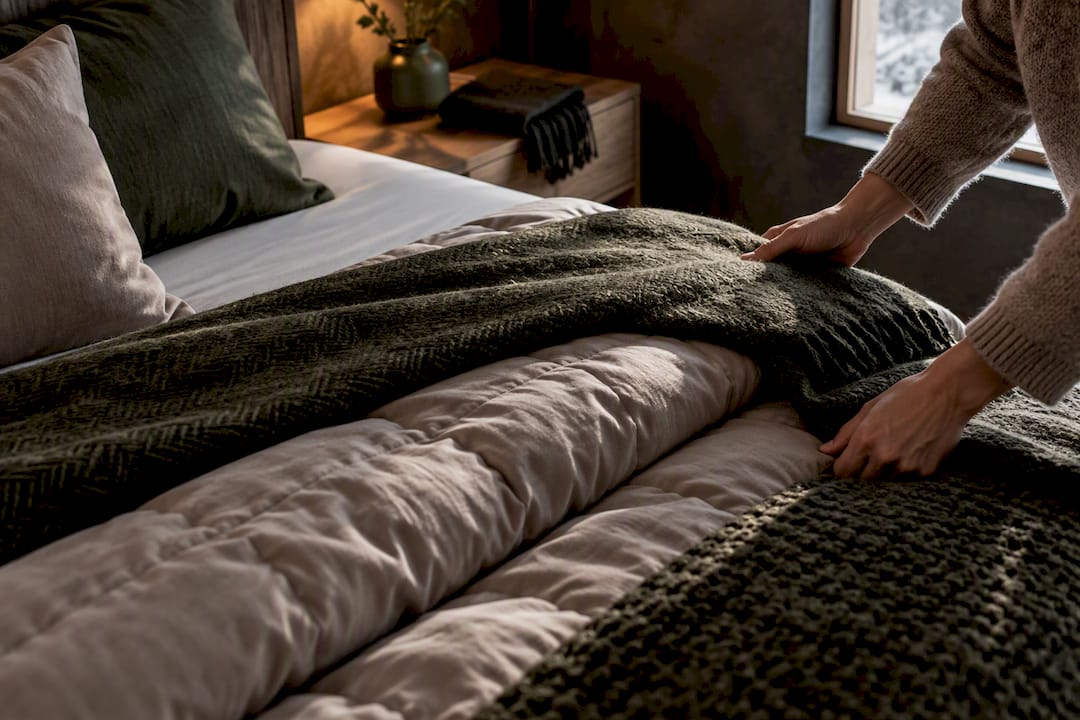 Adjustable Warmth: Three Layer Winter Bedding You Control