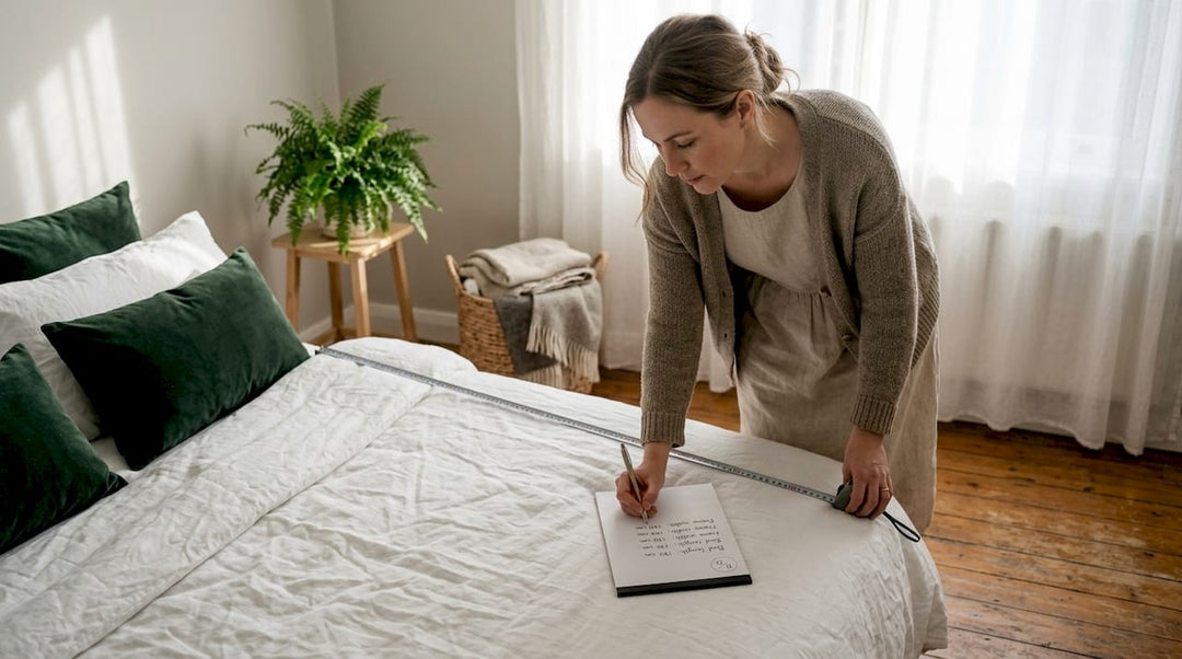 Bedding size guide for comfort and style at home
