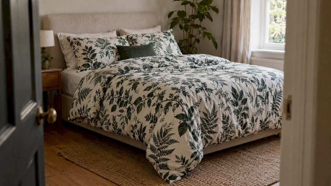 Botanical Print Bedding: 3 Duvets, One Print, Three Different Looks