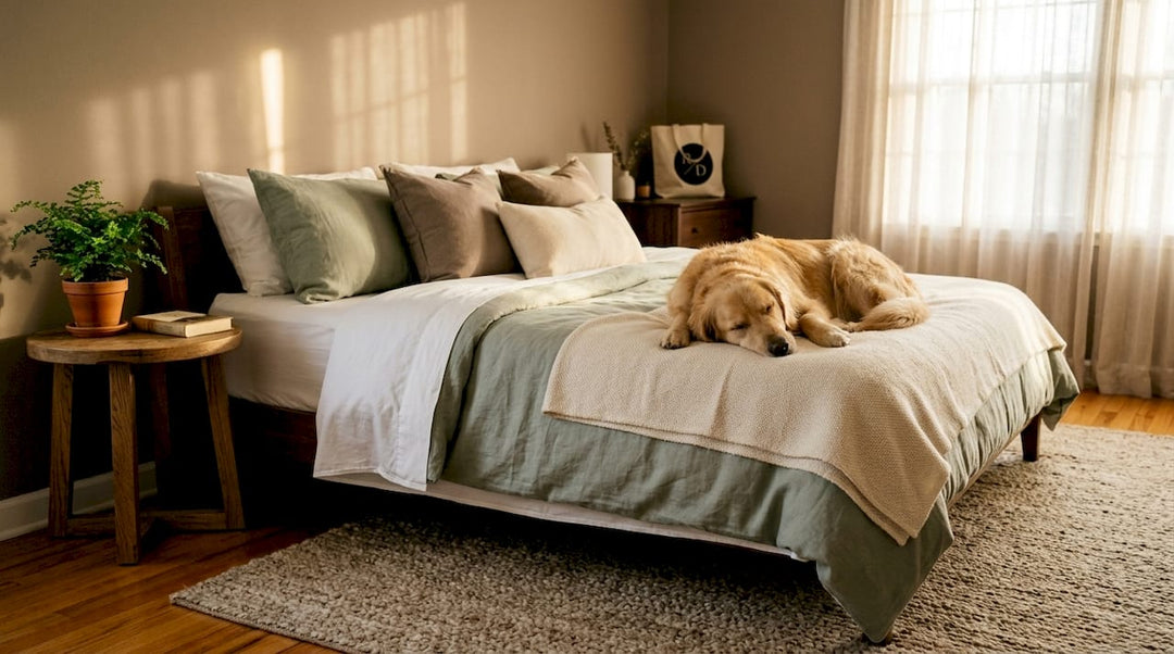 Pet-friendly bedding ideas for a stylish home