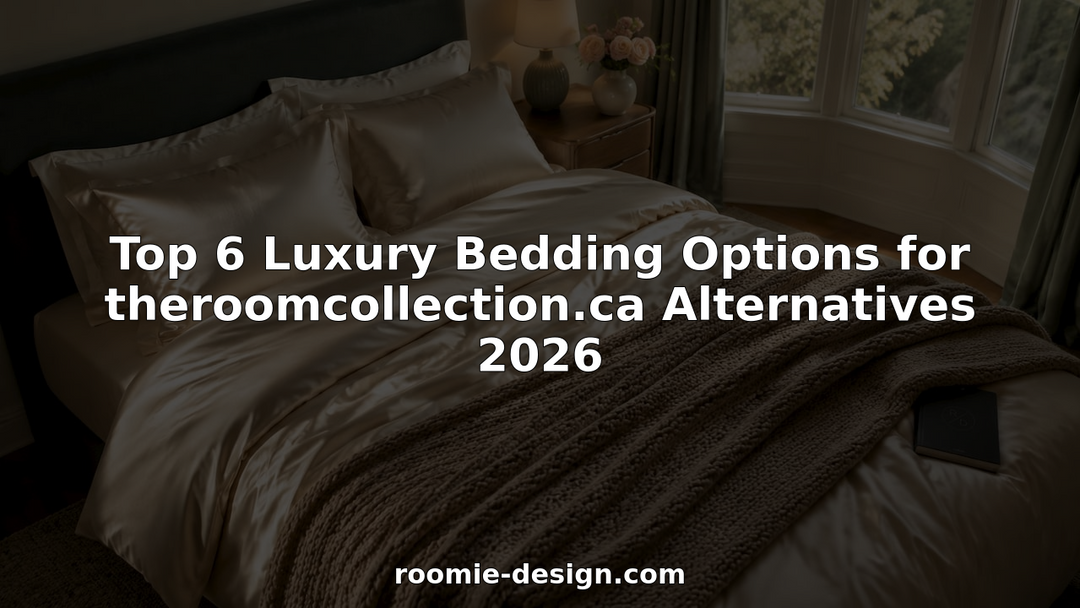Top 6 Luxury Bedding Options for theroomcollection.ca Alternatives 2026