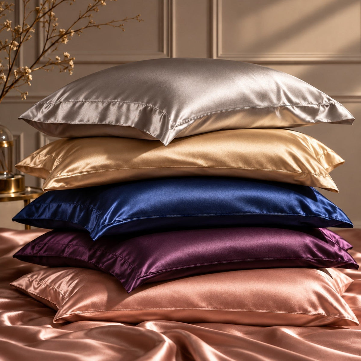 Arya Silk Pillowcases
