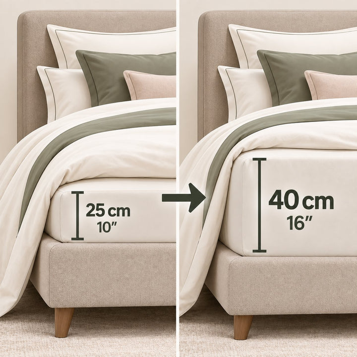 16” (40cm) Extra Deep Pocket