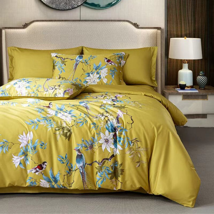 Bohemian Orient Duvet Cover Set (Egyptian Cotton, 500 TC)
