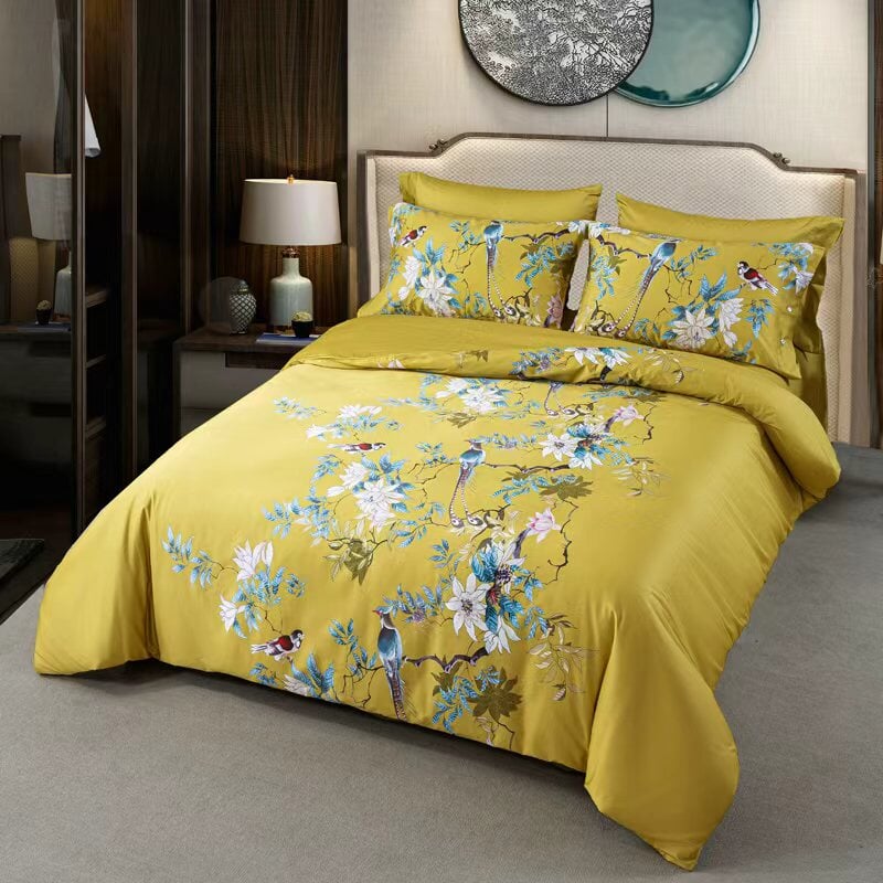 Bohemian Orient Duvet Cover Set (Egyptian Cotton, 500 TC)