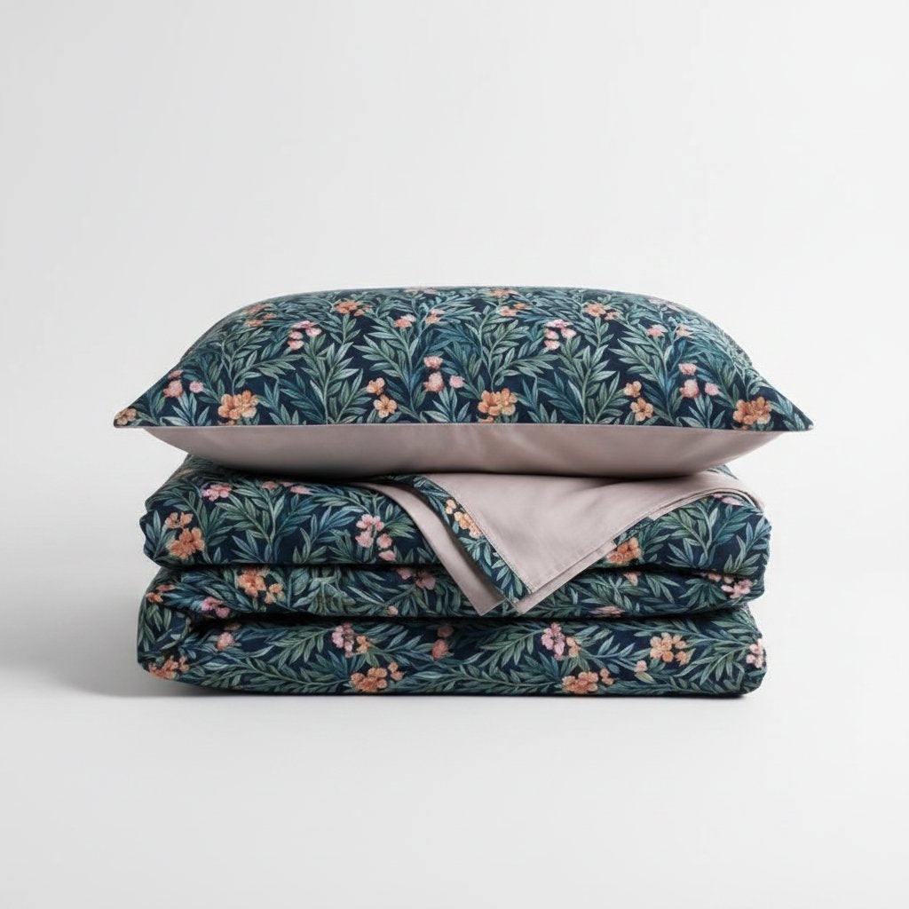 Delicate Floral Duvet Cover Set