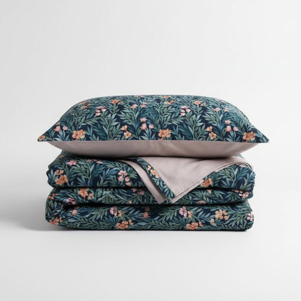 Delicate Floral Duvet Cover Set