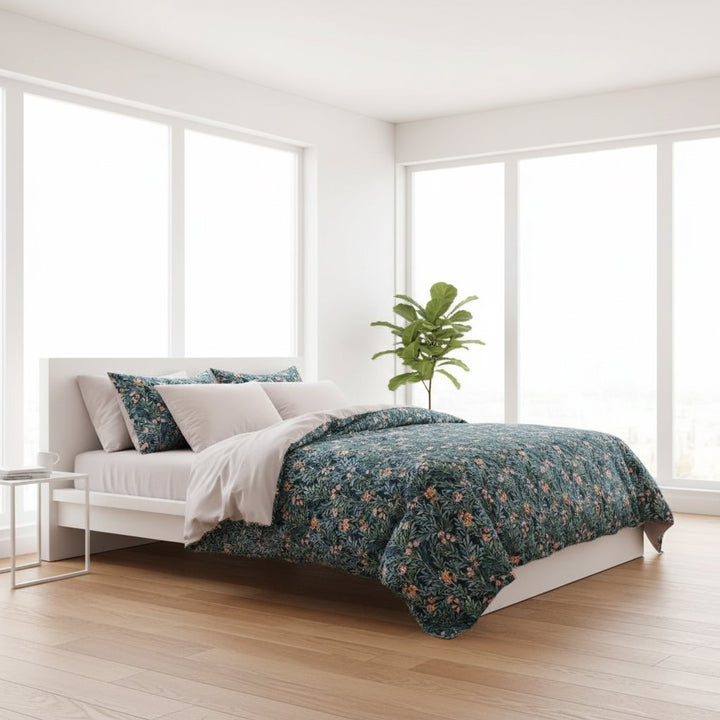 Delicate Floral Duvet Cover Set