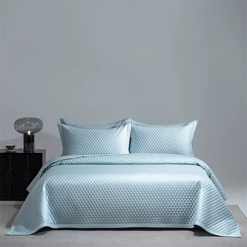 Egyptian Cotton Quilted Bedspread Set