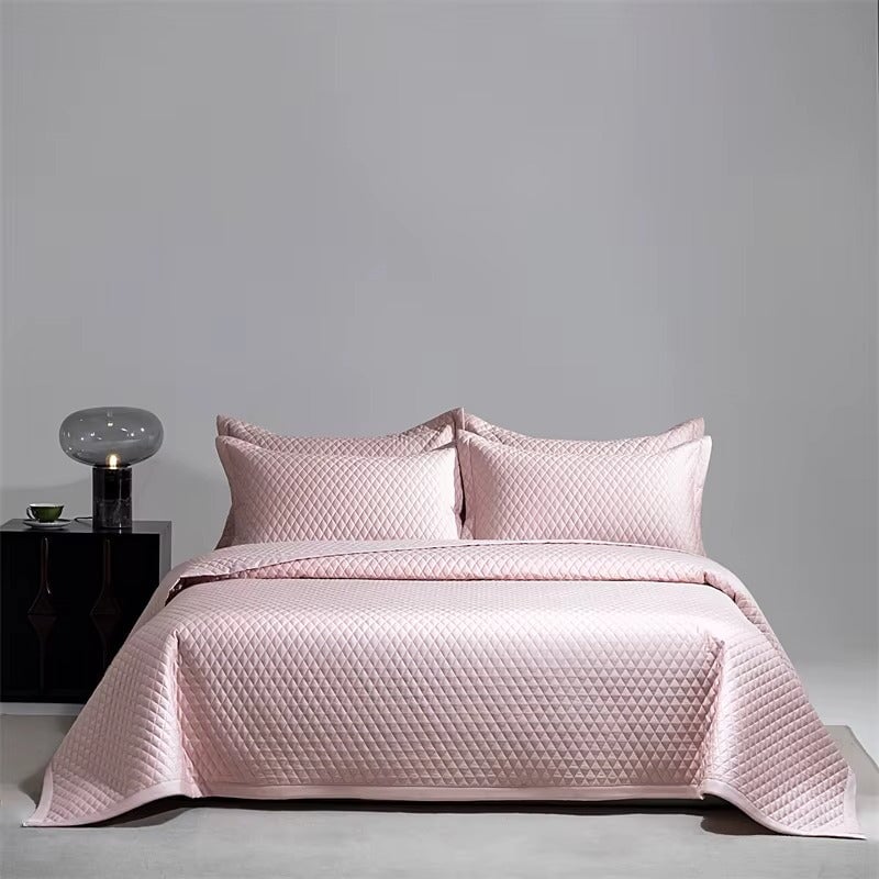 Egyptian Cotton Quilted Bedspread Set