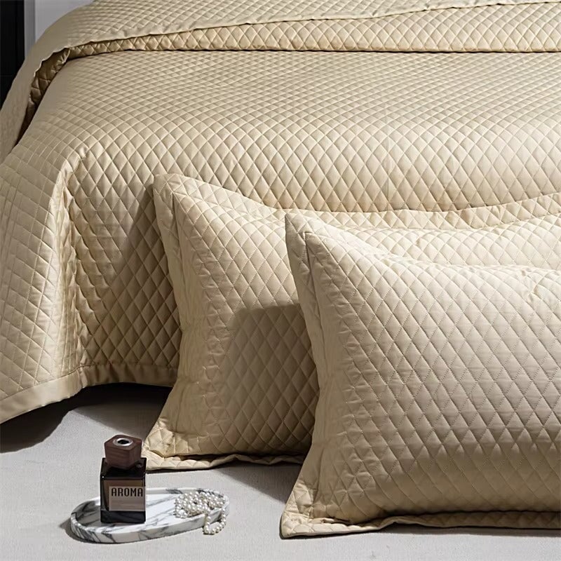 Egyptian Cotton Quilted Bedspread Set