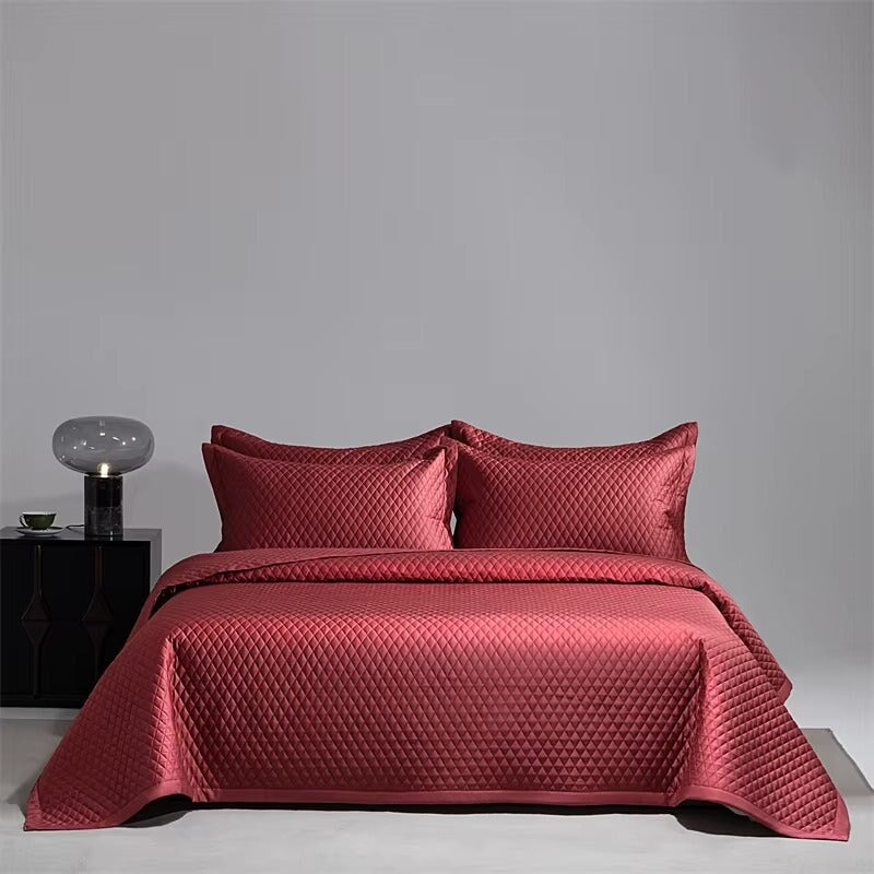 Egyptian Cotton Quilted Bedspread Set