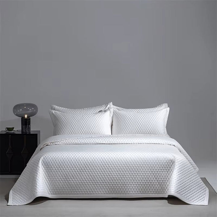 Egyptian Cotton Quilted Bedspread Set