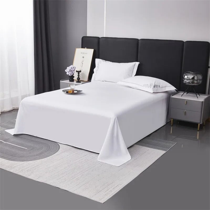 Elite Silver Corner Hotel Duvet Cover Set