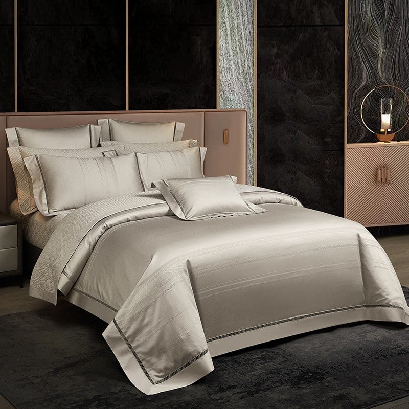 Estelle 1000 TC Duvet Cover Luxury Designer Bedding Set – Roomie Design