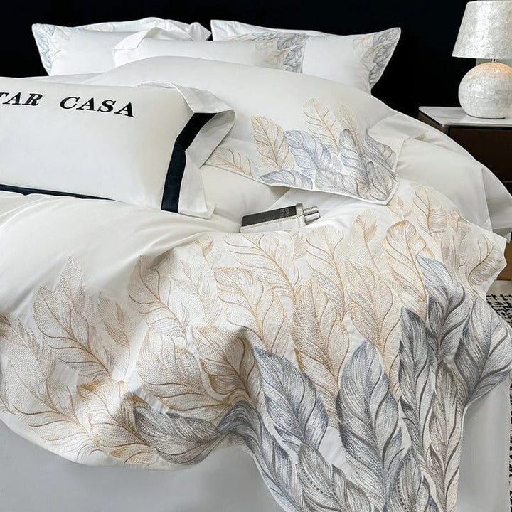 Feather Elegance Luxury Bedding Set