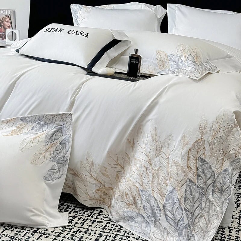 Feather Elegance Luxury Bedding Set
