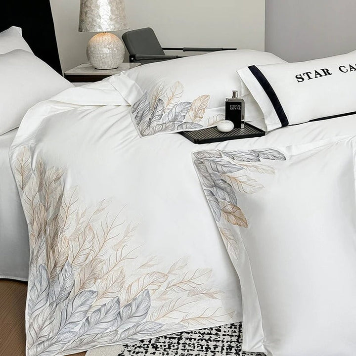 Feather Elegance Luxury Bedding Set