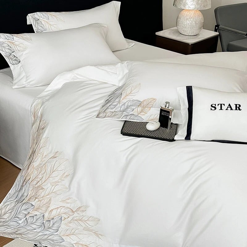 Feather Elegance Luxury Bedding Set