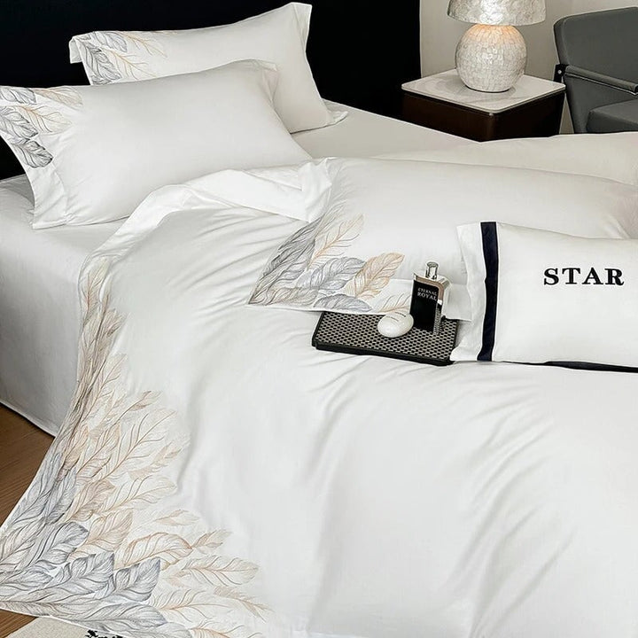 Feather Elegance Luxury Bedding Set