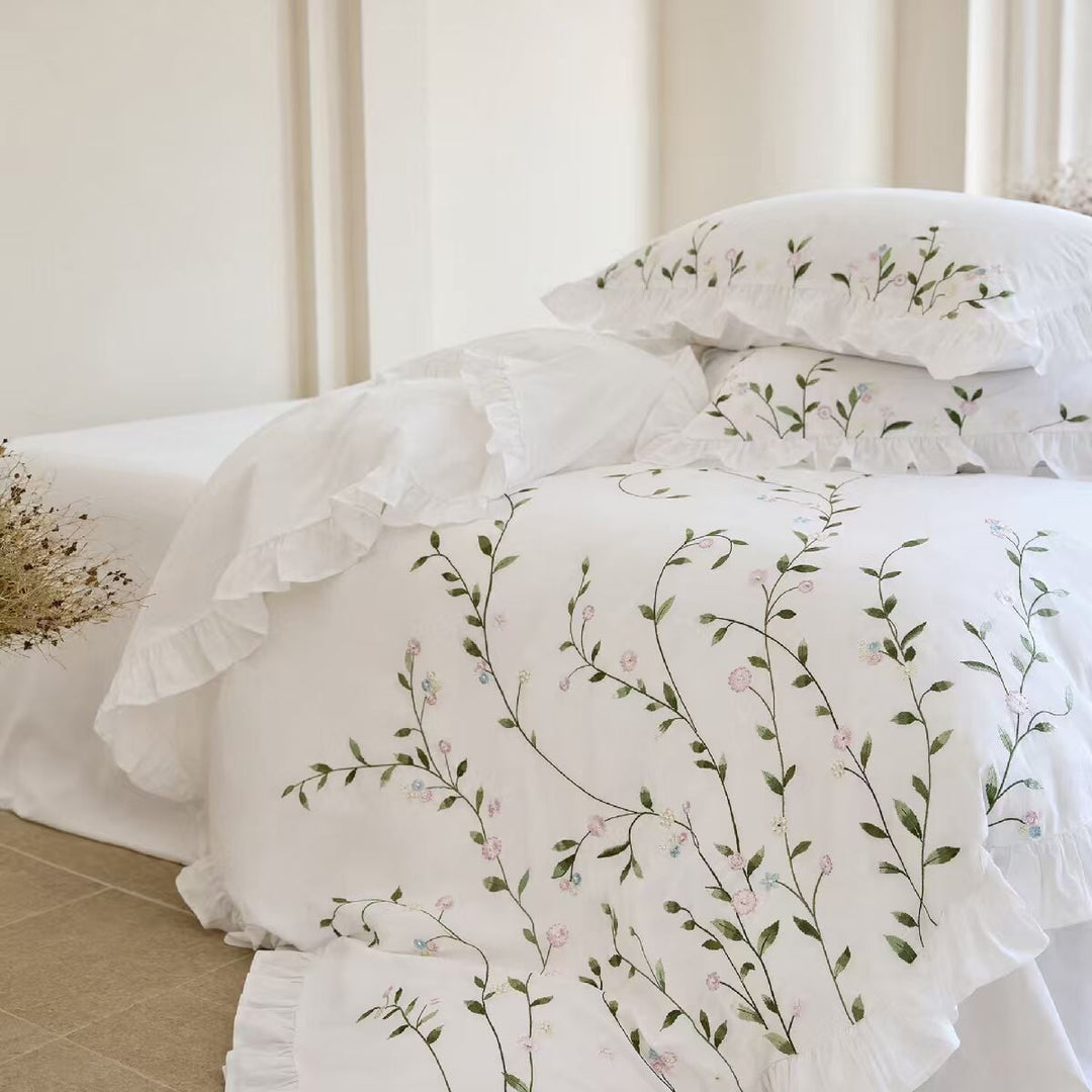 Fleur Duvet Cover Set (Egyptian Cotton)