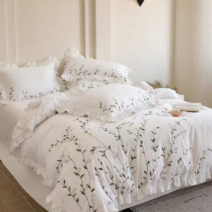 Fleur Duvet Cover Set (Egyptian Cotton)