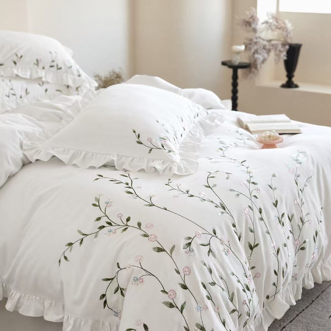 Fleur Duvet Cover Set (Egyptian Cotton)