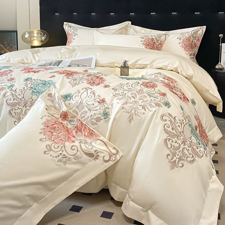 Florence Embroidered Duvet Cover Set