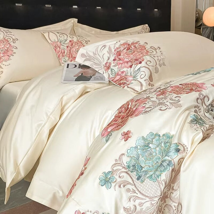 Florence Embroidered Duvet Cover Set