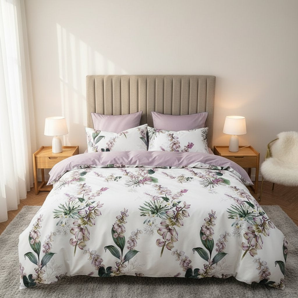 Fresh Start Duvet Cover Set (Egyptian Cotton, 500TC)