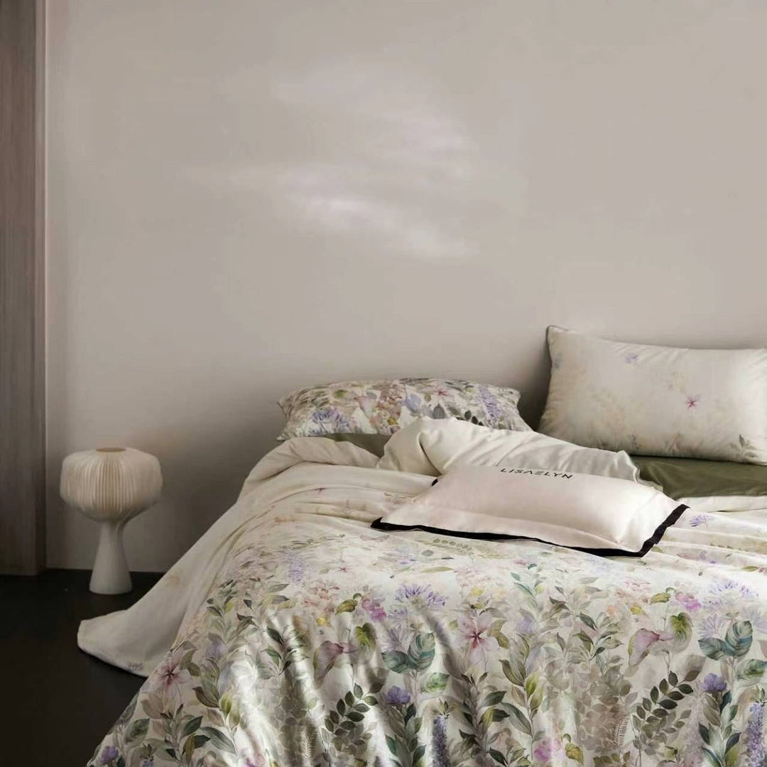 Garden Party Duvet Cover Set (Egyptian Cotton, 600 TC)