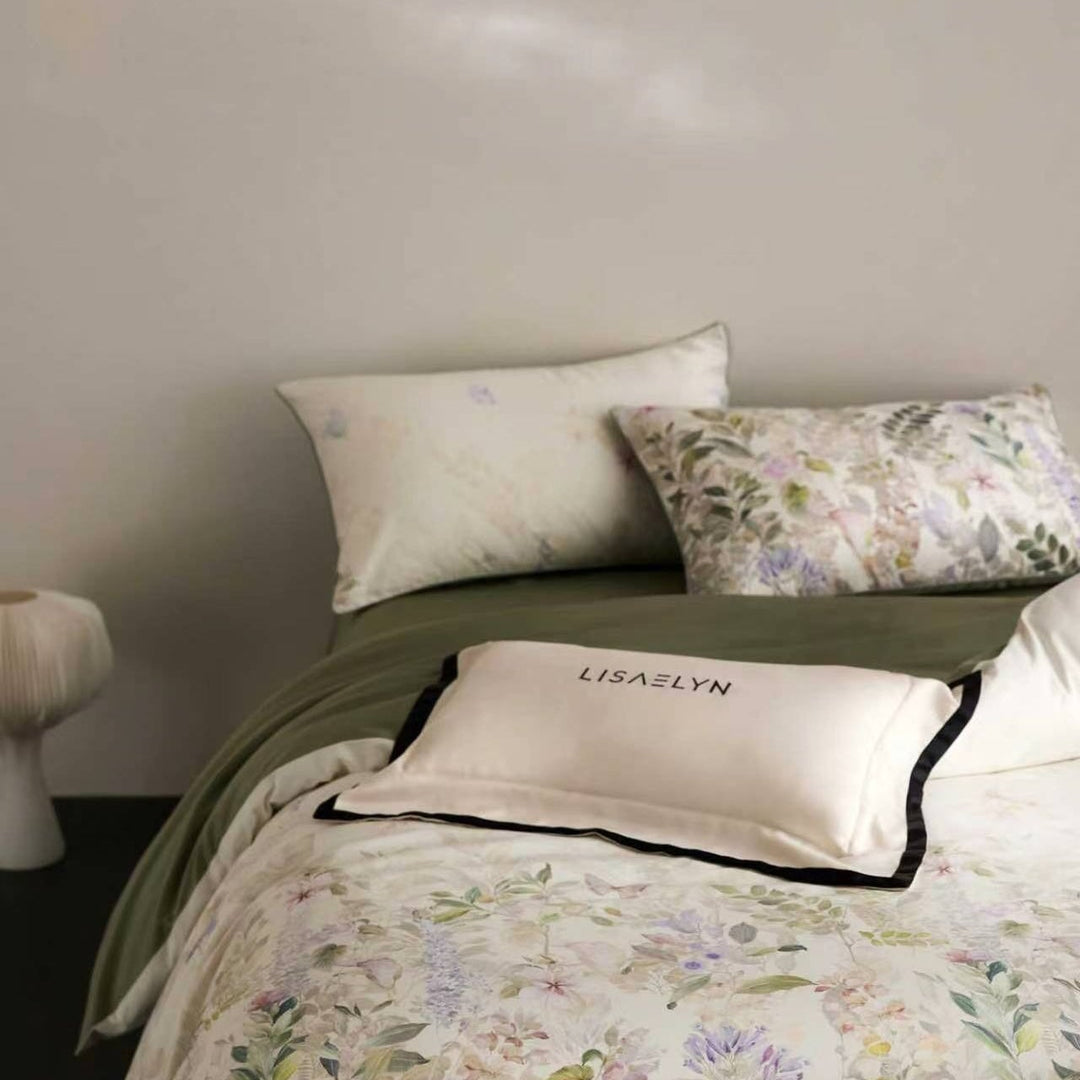 Garden Party Duvet Cover Set (Egyptian Cotton, 600 TC)