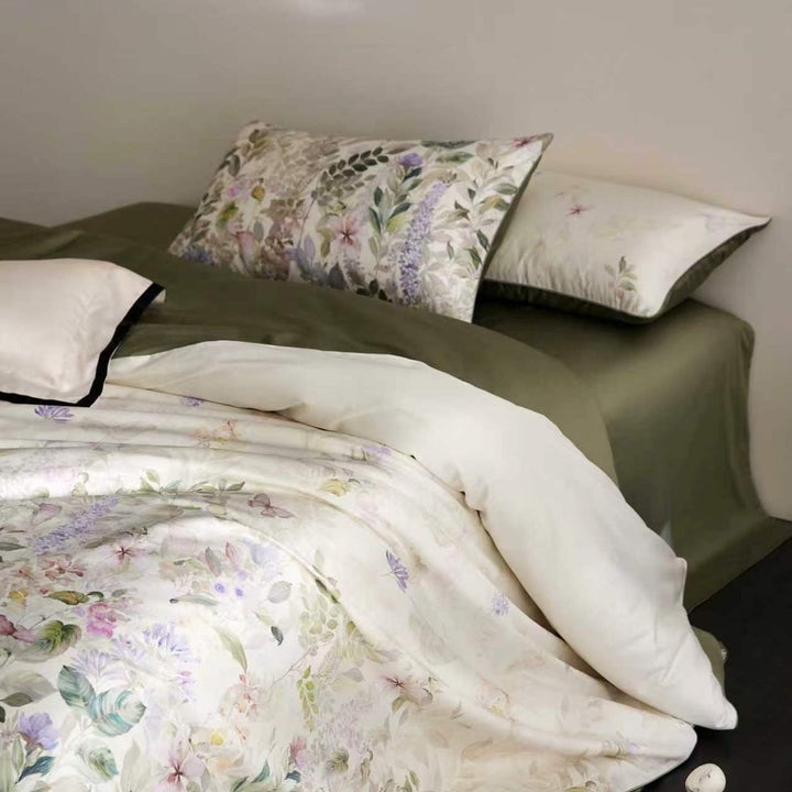 Garden Party Duvet Cover Set (Egyptian Cotton, 600 TC)