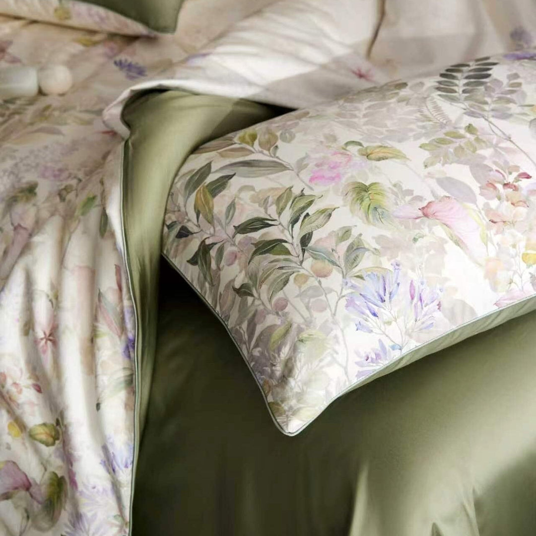 Garden Party Duvet Cover Set (Egyptian Cotton, 600 TC)