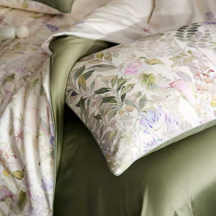 Garden Party Duvet Cover Set (Egyptian Cotton, 600 TC)