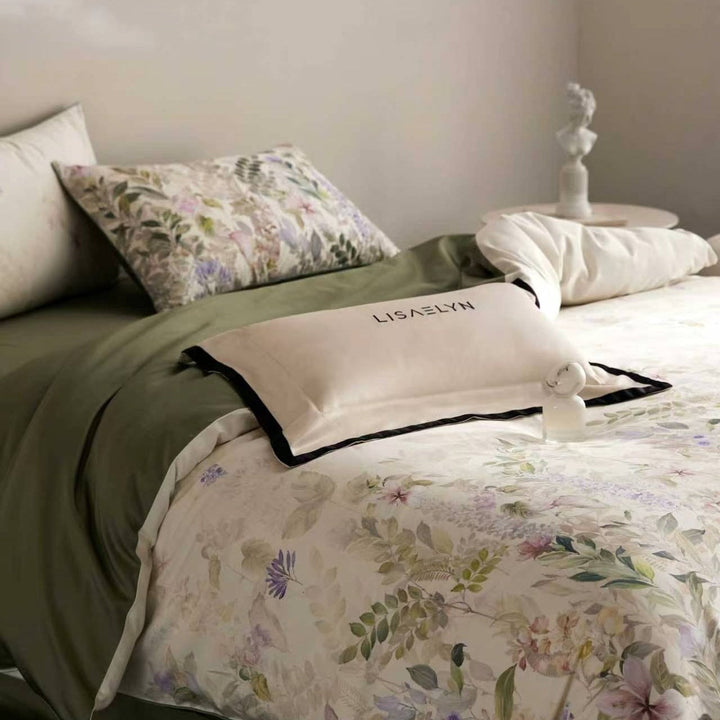 Garden Party Duvet Cover Set (Egyptian Cotton, 600 TC)