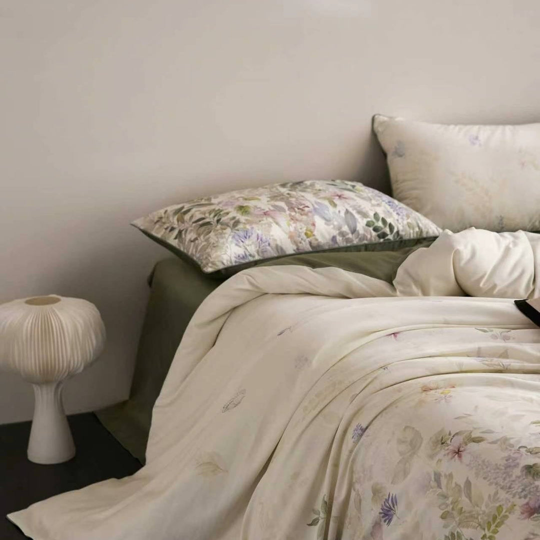 Garden Party Duvet Cover Set (Egyptian Cotton, 600 TC)