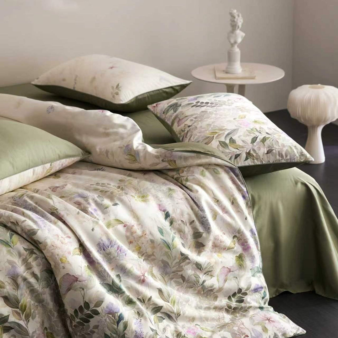Garden Party Duvet Cover Set (Egyptian Cotton, 600 TC)