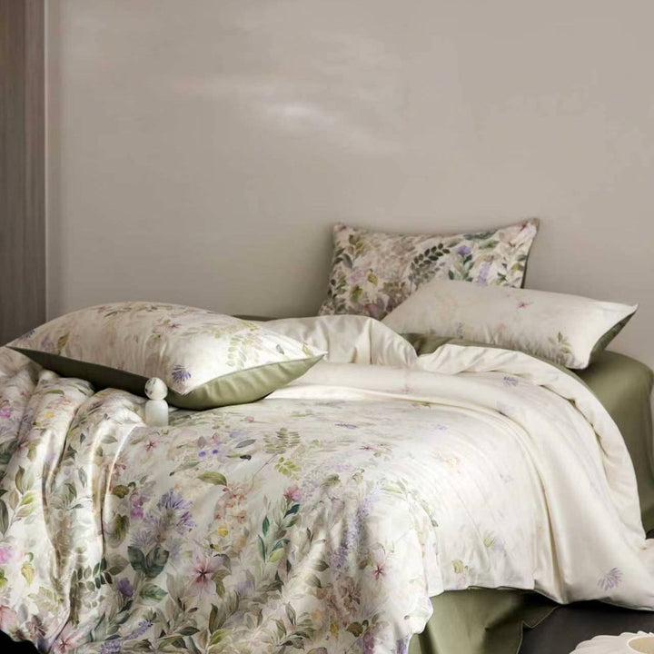 Garden Party Duvet Cover Set (Egyptian Cotton, 600 TC)