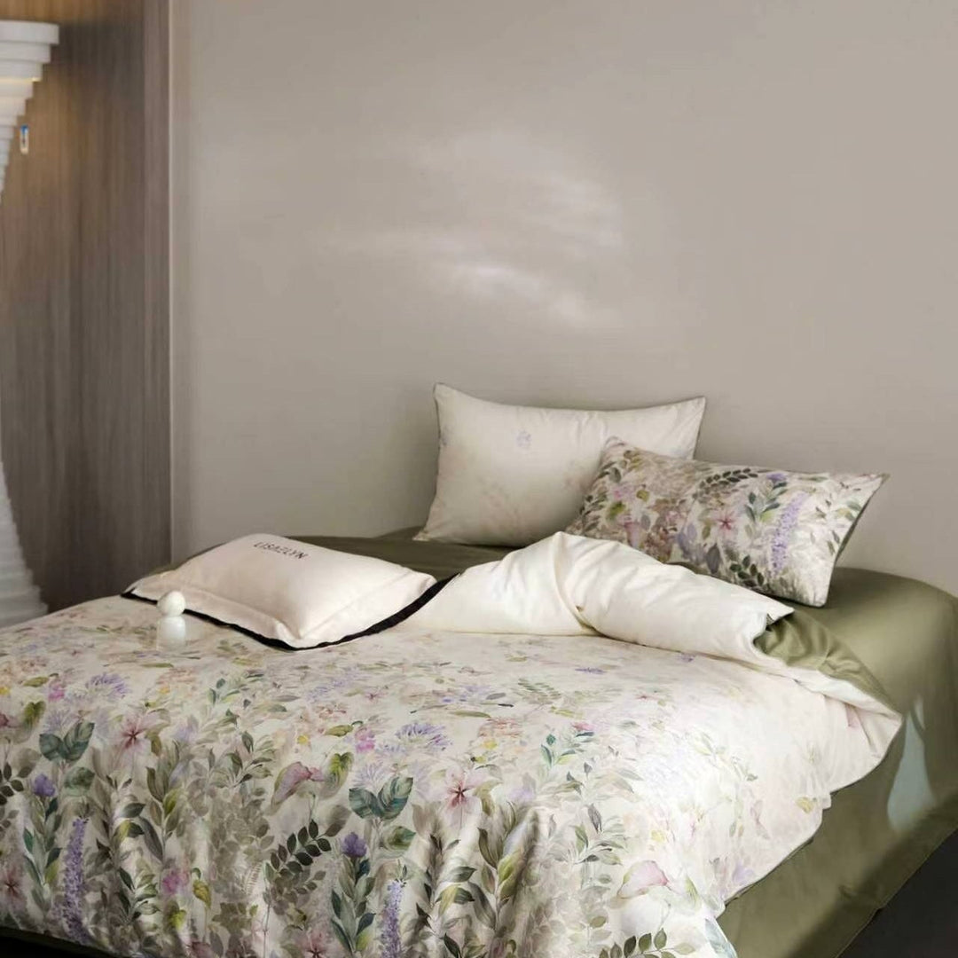 Garden Party Duvet Cover Set (Egyptian Cotton, 600 TC)
