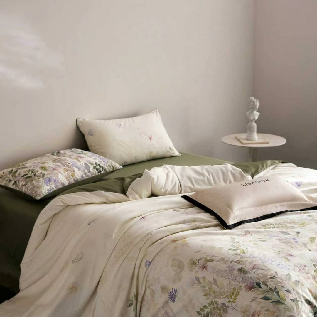 Garden Party Duvet Cover Set (Egyptian Cotton, 600 TC)