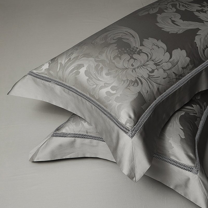 Graphite Duvet Cover Set (Egyptian Cotton, 1200 TC)