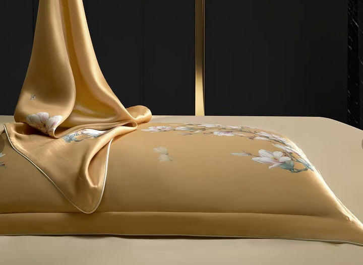 Hazel Bloom Mulberry Silk 22 mm Bedding Set