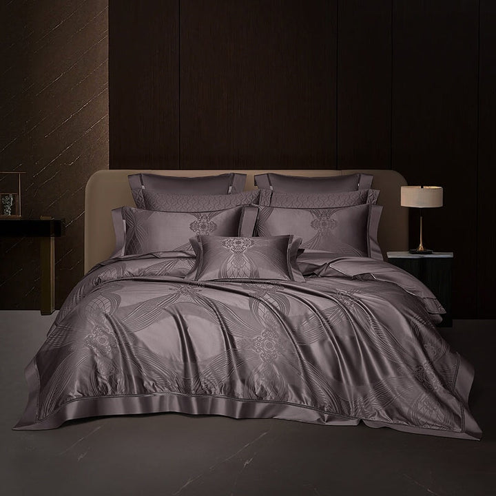 Iris Duvet Cover Set (Egyptian Cotton, 1200 TC)