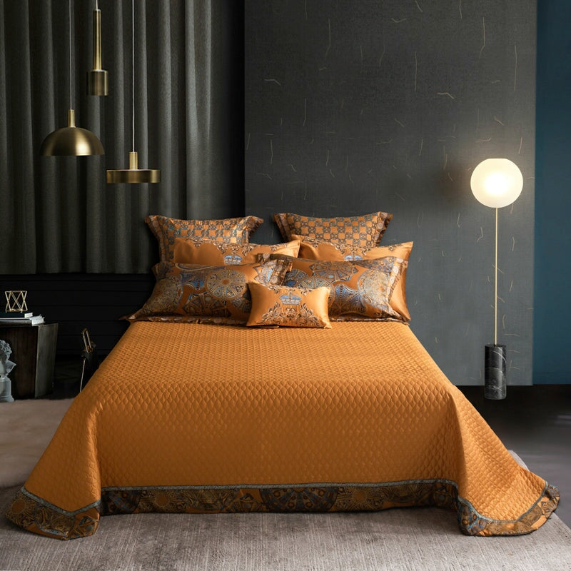 Kleopatra Luxury Duvet Cover Set (600 TC) Luxury Designer Bedding Set ...